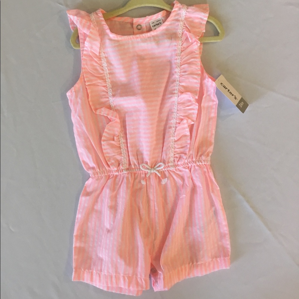 Pink carters onesie/romper
